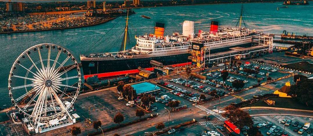  - The RMS Queen Mary and grounds, Long Beach CA